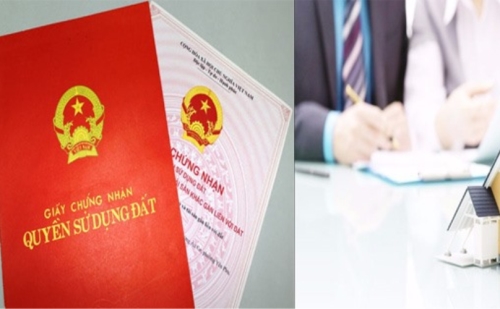 Lập vi bằng mua bán nhà đất có sổ đỏ chung